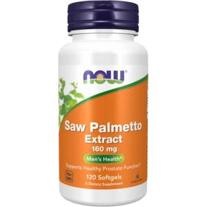 NOW Saw Palmetto Extract 160 mg [120 Гел капсули]