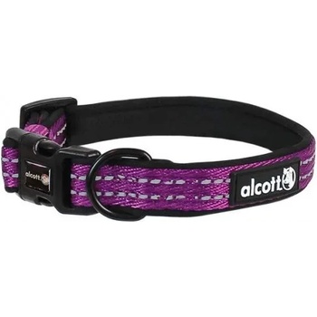 Alcott Adventure collar - нашийник за куче Адвенчър, лилав, размер М: 35-50 см обикока, ширина на лентата: 2 см - CLMDPL