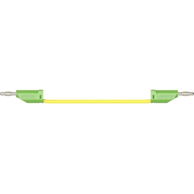 Schützinger MFK 15 / 1 / 150 / GNGE měřicí kabel 150 cm zelenožlutá 1 ks