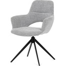 Autronic DCH-D1320 GREY2 šedá látka černý kov