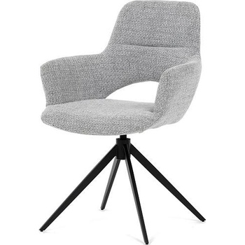 Autronic DCH-D1320 GREY2 šedá látka černý kov