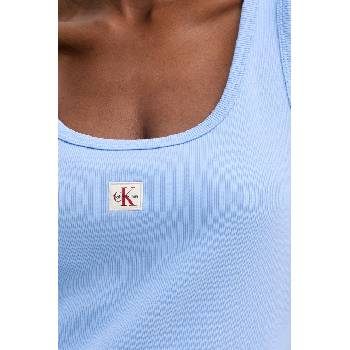 Calvin Klein рокля от памук с еластан (LV047F257G)