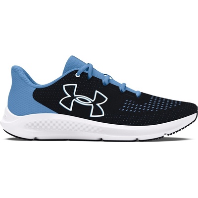 Under Armour Дамски маратонки Under Armour Charged Pursuit 3 Womens Trainers - Blk/Whit/Blue