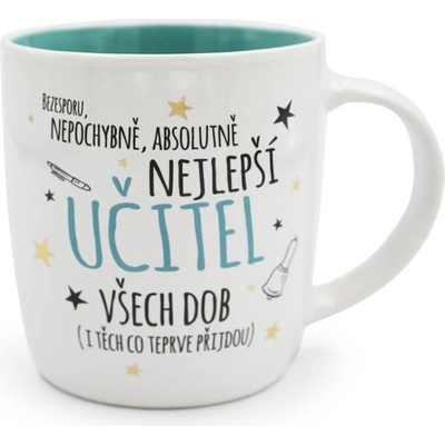 Nekupto Dárkový hrnek Nejlepší učitel 300 ml – Zboží Dáma