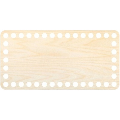 Dno na háčkovaný košík obdélník 30x15cm 1 ks