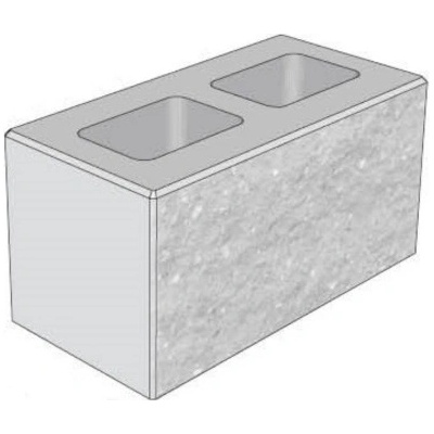 CS-BETON Tvárnice CSBLOK protistranně štípaná 40x20x20 cm šedá