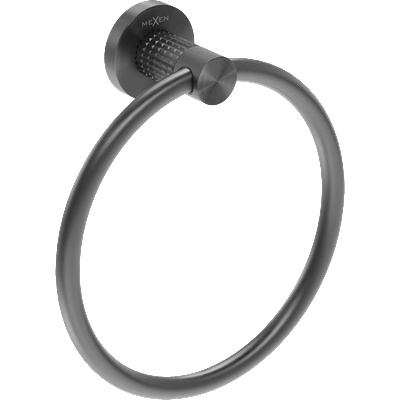 Mexen Triv закачалка за кърпа, сив металическо матово покритие - 70A33031-66 (70A33031-66)