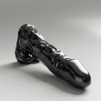 All Black Steroid ABS17 The Referee dildo 45 x 8,9–9,5 cm