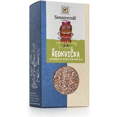 Bio semínka k nakličování Ředkvička, Sonnentor, krabička 120 g