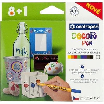 Centropen 2738 8+1ks