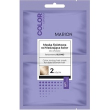 Marion Color Esperto fialová maska na ochladenie farby pre blond vlasy 2 x 20 ml