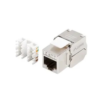 Image 1 of Lanberg Конектор, Lanberg keystone module toolless rj45 CAT. 7 ftp 180° (KSF7-2000)
