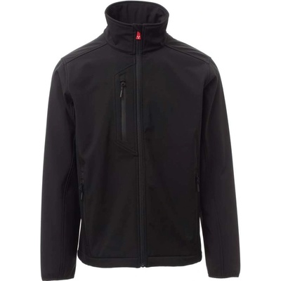 PAYPER galway s00549-p11 / Мъжко софтшел яке в два цвята - черно/черно l (s00549p11414018l)