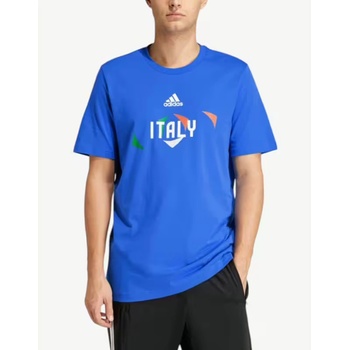 Adidas Italy Uefa Tee Blue