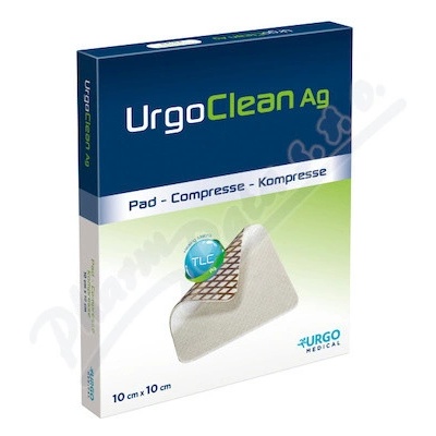 UrgoClean Ag lipidokoloid.krytí 10 x 10 cm 10 ks