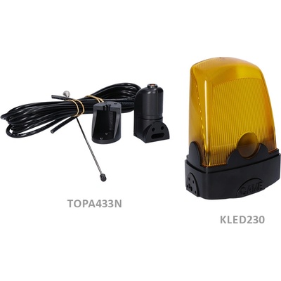 LED lampa KLED, 230V + TOPA433N s 5m káblom