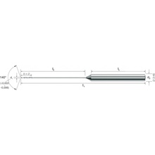 MIKRON TOOL Vrták tvrdokovový crazydrill flex 50xd steel, 102450 0,55 vhm/exedur, vnitřní chlazení