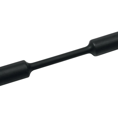 HellermannTyton 319-07600 zmršťovacia bužírka bez lepidla čierna 76.20 mm 38.10 mm Pomer zmrštenia:2:1 1 m