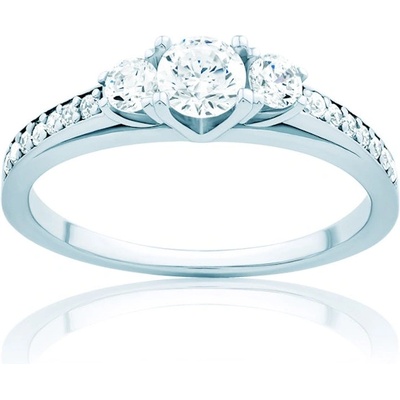 SAVICKI Годежен пръстен savicki: бяло злато, диаманти