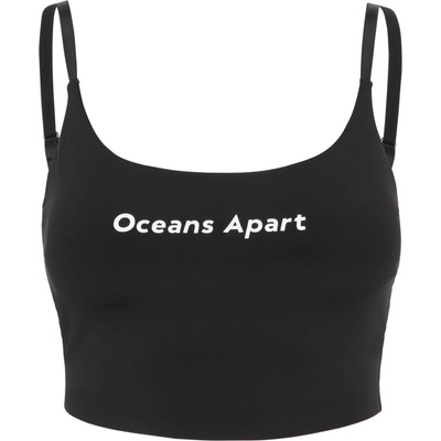 Oceansapart Спортен топ 'Beauty' черно, размер XL