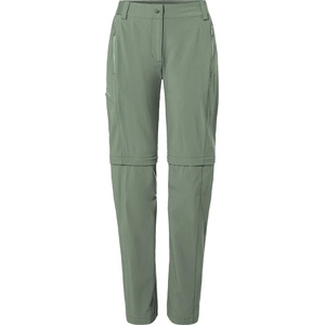Vaude Дамски панталон със свалящи крачоли Vaude Women's Farley Stretch Zip Off T-Zip Pants II Walking trousers - Agave - размер 46 (110-0760-0925)
