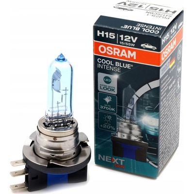 Osram Cool Blue Intense H15 PGJ23t-1 12V 55/15W