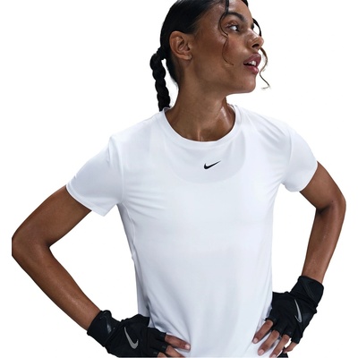Nike Dri-FIT One Women's Standard Fit Short-Sleeve Top - White