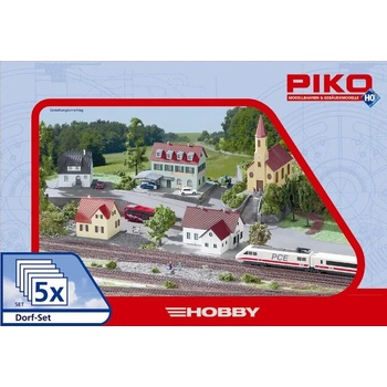 Image 1 of Piko Село - 5 в 1 - комплект сгради (61925)