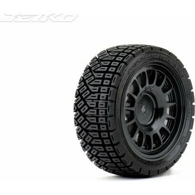 Jetko EX Avantgarde 1/10 Touring/Rally Tyre Black Wheel 12 mm Hex 4