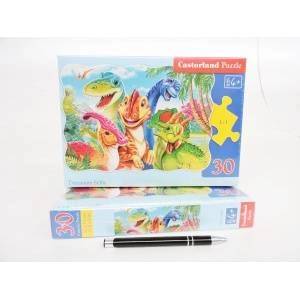 Castorland Puzzle 30 pieces Dinosaurs Selfie