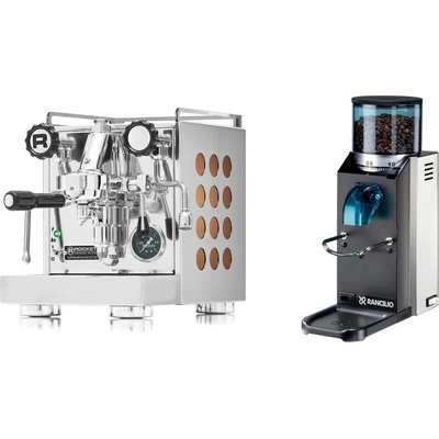 Set Rocket Appartamento Copper + Rancilio Rocky Doserless