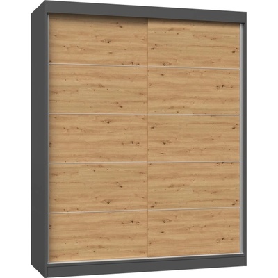 TP Living IGA s posuvnými dveřmi 160 cm dub Artisan