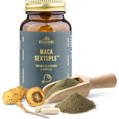 Vitalvibe Maca Extrakt 120 kapslí