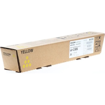 Ricoh MPC406 оригинална тонер касета (жълт)