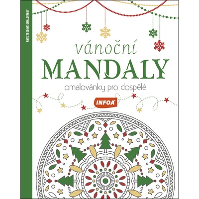 Vánoční mandaly Omalovánky pro dospělé