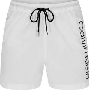 Calvin Klein Бански гащета Calvin Klein Large Logo Swim Shorts - CL White
