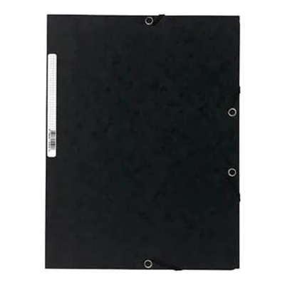 Exacompta A4 черна гумена папка с предварителен разрез P2110-0583 (P2110-0583)