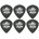 Dunlop 482R 0.60 Tortex Jazz Sharp 6 Перце за китара (482R60-6PACK-SET)