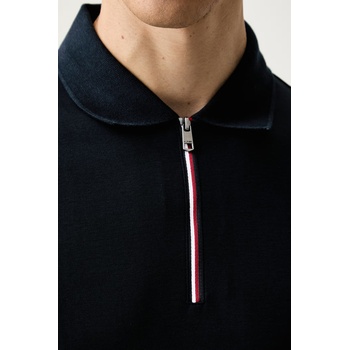 Tommy Hilfiger тениска с яка мъжка от памук (MW0MW43269)