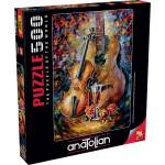 Anatolian Пъзел Anatolian - Китара и цигулка, 500 части (P3620)