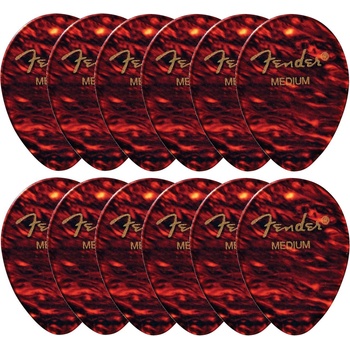 Fender 354 Shape Classic Celluloid M 12 Перце за китара (1980354800)