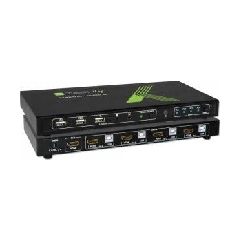 Techly KVM 4/1 HDMI Switch