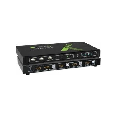 Techly KVM 4/1 HDMI Switch