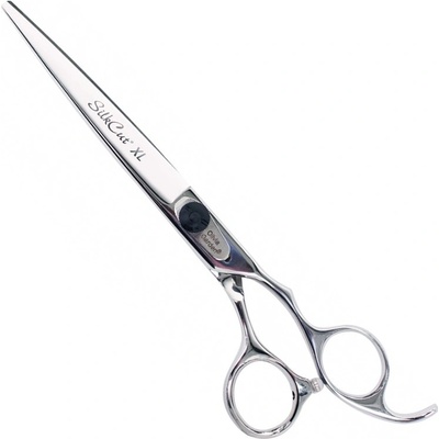 Olivia Garden SilkCut Barber Shear XL 7-0extra dlouhé kadeřnické nůžky na vlasy – Zboží Dáma