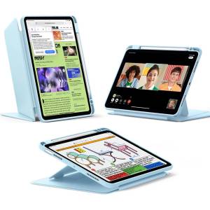 ESR - Flip Hybrid (с държач за молив) - iPad Air 4 (2020) / Air 5 (2022) / Air 11 (2024) / Air 11 (2025) - Небесно син