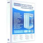 DONAU 4-ring binder A4 63mm white