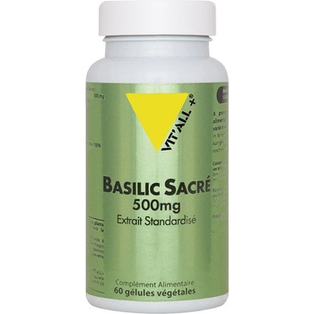 Vit’All+® Свещен босилек (Тулси) 500 mg 60 капсули | Vit’All+® (680014 (BASILIC) VP)