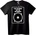 NOONEBRAND Тениска Свирете музиката, не инструмента - 4XL, Black
