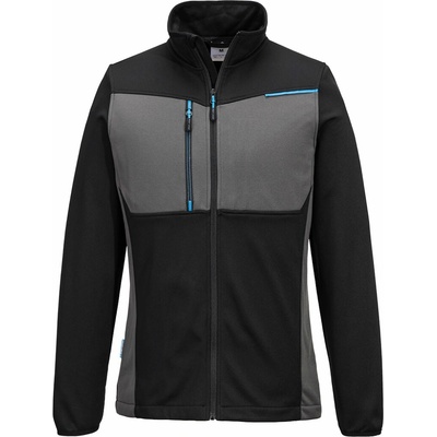 Portwest mikina WX3 Tech Fleece T756 na zip POR-T756MGRL Metalově šedá