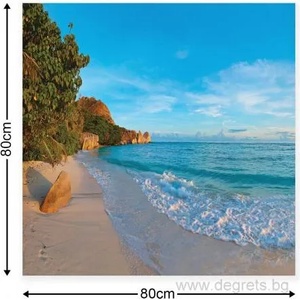  Фототапет Екзотичен залив 3d